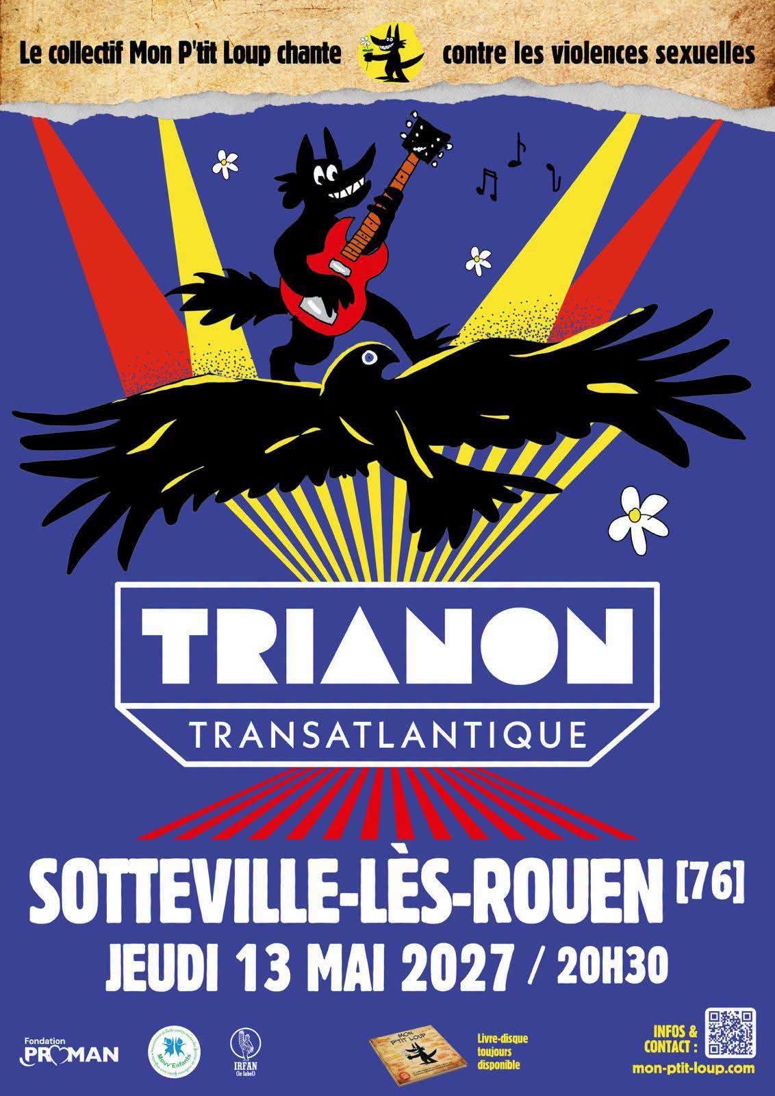 Mon P'tit Loup en concert au Trianon Transatlantique le Jeu 13 mai